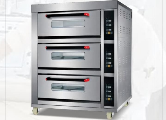 पिज्जा ब्रेड स्टीम इलेक्ट्रिक ओवन 380V मून केक हाई टेम्परेचर इंटेलिजेंट