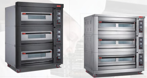 शानदार इलेक्ट्रिक ओवन 380V केक ब्रेड बेकिंग गैस 220V