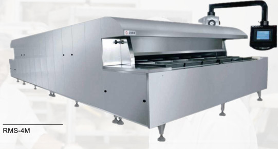 220v कन्वेयर पिज्जा ओवन 380v सुरंग बड़ी क्षमता