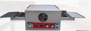 220v कन्वेयर पिज्जा ओवन 380v सुरंग बड़ी क्षमता