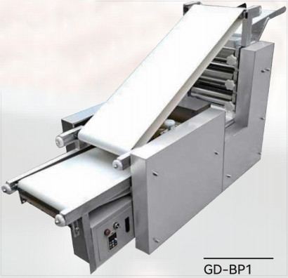 Pita Roti Tortilla आटा बनाने की मशीन एडजस्टेबल रोलिंग स्पीड 380v