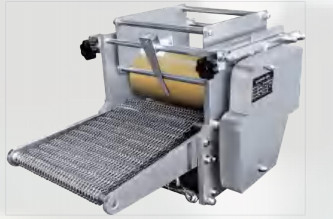Pita Roti Tortilla आटा बनाने की मशीन एडजस्टेबल रोलिंग स्पीड 380v