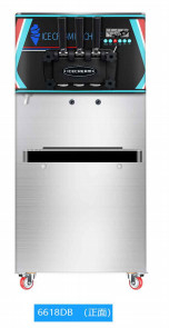 ऊंचाई समायोज्य आइस क्रीम मशीन 360 डिग्री जंगम यूनिवर्सल व्हील 220v 110v 60hz