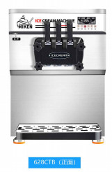 ऊंचाई समायोज्य आइस क्रीम मशीन 360 डिग्री जंगम यूनिवर्सल व्हील 220v 110v 60hz