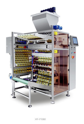 4 साइड सीलिंग लिक्विड पैकेजिंग मशीन ग्रेन्युल / पाउडर 220v 4.5 Kw YH-K1080 F1080