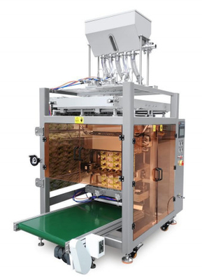 60HZ सीलिंग लिक्विड पैकेजिंग मशीन 4.5KW Y1880 मल्टी रो फोर साइड