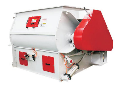 टेबल मिक्सिंग इफेक्ट डबल दस्ता पैडल मिक्सर उच्च दक्षता 5.5 - 30kw Sshj-0.5-4.0 380V