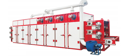 Lm-Hg80-300 इलेक्ट्रिक क्षैतिज ड्रायर कम सुखाने की लागत 380V 5.5kw