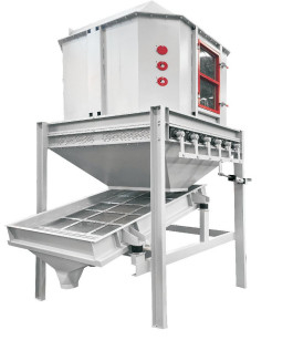 कम अवशेष काउंटरफ्लो कूलर 1.5 / 2.2kw कम बिजली की खपत SS304