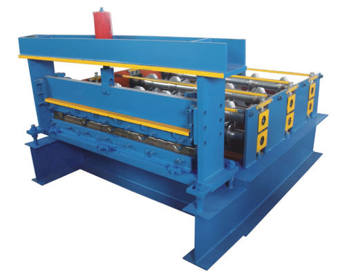ऑटो कर्व्ड स्टोन कोटेड रूफ टाइल मशीन ब्लू 220V