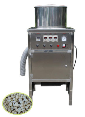 सिल्वर फूड प्रोसेसिंग मशीनरी, 50 किग्रा / एच लहसुन छीलने की मशीन