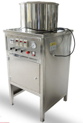 सिल्वर फूड प्रोसेसिंग मशीनरी, 50 किग्रा / एच लहसुन छीलने की मशीन