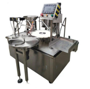 1.2KW पैकिंग मशीन भरना, 3000bph स्वचालित रैखिक कैपिंग मशीन