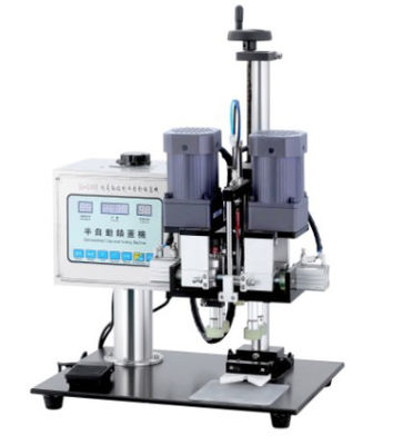 60W सेमी ऑटोमैटिक कैपिंग मशीन प्रेसिंग स्क्रू टाइप 30bpm