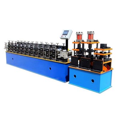 10T रोलिंग शटर डोर स्लैट्स रोल बनाने की मशीन 5.5KW