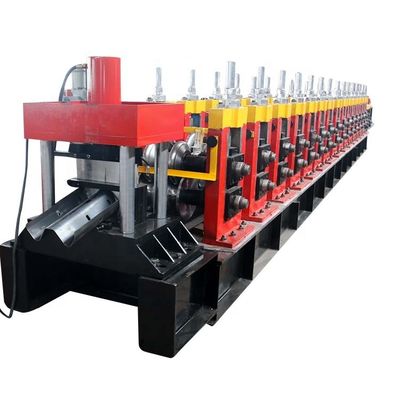 5T हाईवे रेलिंग रोल बनाने की मशीन 5m/min 15KW
