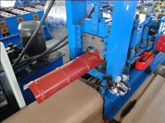 हाफ राउंड रिज कैप रोल बनाने की मशीन ग्रीन 3 फेज 2.5T