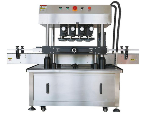 आठ पहिया दीया 55 मिमी खाद्य कैपिंग मशीन 1000w 120b / मिनट