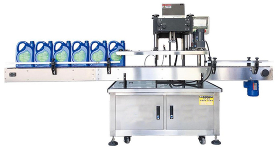 85 मिमी कीटनाशक चार पहिया कैपिंग मशीन 2400bph 1500w