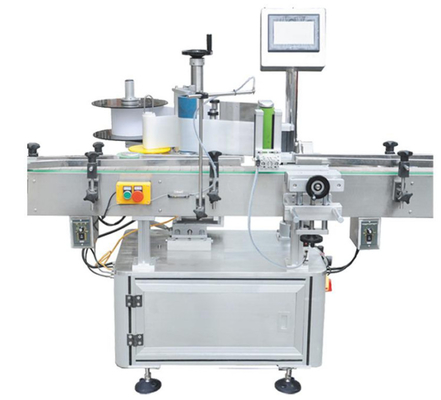 इंटेलिजेंट कंट्रोल राउंड बॉटल लेबलिंग मशीन 850W 50pcs / Min