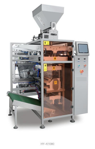 4 साइड सीलिंग लिक्विड पैकेजिंग मशीन ग्रेन्युल / पाउडर 220v 4.5 Kw YH-K1080 F1080